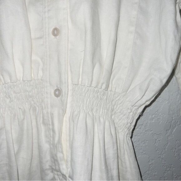 SIR The Label White Linen Romper Size 2 - Picture 2 of 8